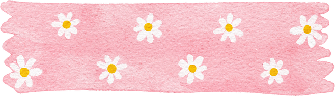 Floral Washi Tape